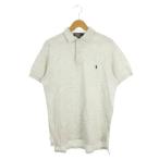 ポロ バイ ラルフローレン Polo by Ralph Lauren ポロシャツ 半袖 ロゴ刺繍 S グレー /AH1 ■ECD001 メンズ