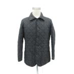  Beams Heart BEAMS HEART стеганная куртка верхняя одежда L темно-серый отложной воротник "в елочку" рисунок /MA3 #ECD001 мужской 