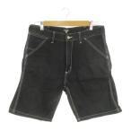  Carhartt carhartt WIP рабочие брюки половина 32 чёрный черный стежок /MN45 #ECC001 мужской 