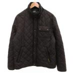 ポロ バイ ラルフローレン Polo by Ralph Lauren キルティングジャケット 中綿 XL 黒 ブラック スタンドカラー /JS ■ECC001 メンズ