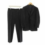  Burberry zBurberrys однобортный костюм выставить верх и низ tailored jacket полоса брюки Vintage 94-82-175A6 темно-синий /YM