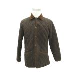  Ined Homme INED HOMME стеганная куртка 3 чай Brown вельвет воротник средний длина /YS6 #ECD001 мужской 