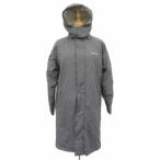 ショッピングベンチコート リーボック Reebok スポーツウエア ベンチコート ロング丈 フード付き 2WAY M グレー /SM7 ■ECA001 メンズ