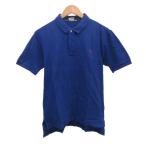 ポロ バイ ラルフローレン Polo by Ralph Lauren ポロシャツ L 青 ブルー 半袖 ロゴ刺繍 トップス /PP ■GY58 メンズ