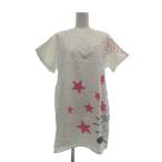 未使用品 エックスガール x-girl ディズニー Tシャツ カットソー キャラクター ONE SIZE 白 ホワイト /RN ■GY58 レディース