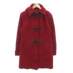 ノーティカ NAUTICA ダッフルコート L ハーフ丈 トグルボタン フード 赤 レッド /NU ■ECA002 レディース