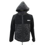  Ocean Pacific OCEAN PACIFIC боа стеганная куртка M чёрный черный с капюшоном . Zip выше средний длина мужской 