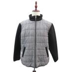  - shupapi-Hush Puppies с хлопком жакет LL серый Glenn в клетку воротник-стойка Zip выше средний длина #ECA002 мужской 