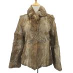  Ine nii.n.e nouie меховое пальто короткий мех кролика 2 чай Brown /SM25 #ECA002 женский 