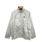  Adidas adidas ветровка спорт S gray silver цвет длинный рукав воротник-стойка трубчатая обводка дизайн Logo /MN18