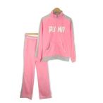 プーマ PUMA セットアップ ジャージ スポーツ トラックジャケット ロゴ 女の子 ガールズ 150 140 ピンク /CK1 ■ECA002 キッズ