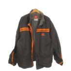  No-brand NFL нейлон жакет американский футбол 2XL чай Brown orange длинный рукав воротник-стойка Logo вышивка /MN20 #ECA002 мужской 