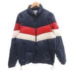  Callaway CALLAWAY пуховик LL синий голубой красный красный белый белый воротник-стойка переключатель дизайн двойной Zip 