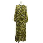 ショッピングzara ザラ ZARA ワンピース M マルチカラー 花柄 スタンドカラー 長袖 ロング丈 /PP ■GY61 レディース