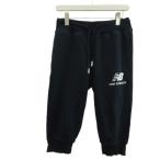  New balance NEW BALANCE тренировочный брюки S темно-синий темно-синий бегун 7 минут длина draw -тактный кольцо ребра кромка /PP #ECD001 мужской 