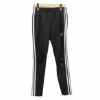  Adidas adidas грузовик брюки джерси легкий s Lee полоса s Logo вышивка S чёрный черный /XZ #ECD001 женский 