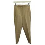  Zara ZARA конические брюки слаксы высокий талия стрейч S бежевый /XZ #GY58 женский 