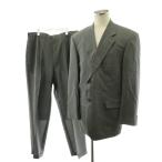  Durban DURBAN костюм выставить tailored jacket одиночный брюки слаксы полоса рисунок 2L 96 серый 49126181-94