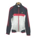  Adidas adidas джерси S белый белый воротник-стойка длинный рукав ECB002 /NP #ECB002 женский 