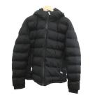  Zara ZARA жакет верхняя одежда XL чёрный черный с капюшоном . стеганое полотно длинный рукав /YU #GY99 мужской 