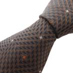  Ermenegildo Zegna Ermenegildo Zegna галстук шелк шелк широкий ширина .. рисунок чай Brown /IB #ECC003 мужской 