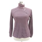  Adabat adabat Golf одежда cut and sewn 40 бордо окантовка рисунок длинный рукав Logo /SM7 #ECB003 женский 