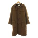  Papas Papas полупальто "даффл коут" длинный кривошип кнопка шерсть M чай Brown D0404FC23 /KU #ECB003 мужской 