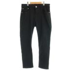  Edwin EDWIN Denim джинсы XL чёрный черный одноцветный длинные брюки /AP #ECB003 мужской 