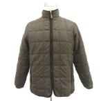  - shupapi-Hush Puppies стеганная куртка верхняя одежда M чай воротник-стойка Zip выше /SY69 #ECB003 мужской 
