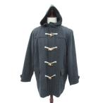  Gap GAP полупальто "даффл коут" длинный длина XL большой размер угольно-серый с капюшоном . с хлопком /SY66 #ECB003 мужской 