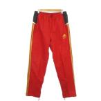  Adidas adidas CLIMA PROOF длинные брюки спортивная одежда O красный красный 3шт.@ линия кромка Zip талия резина переключатель дизайн /AH31