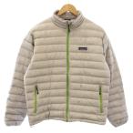  Patagonia Patagonia Down Sweater Special Edition пуховик Zip выше внешний M бежевый 84720 /TK #ECD003 мужской 