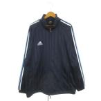  Adidas adidas джерси жакет спортивная одежда XO темно-синий темно-синий длинный рукав задний принт воротник-стойка полоса рисунок /AH27