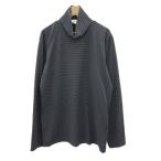  Calvin Klein Golf Calvin Klein golf Golf одежда cut and sewn L серый окантовка рисунок ta-toru шея длинный рукав /SM3 #ECE004 мужской 