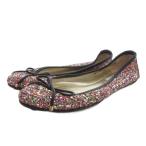  Jimmy Choo JIMMY CHOO балетки Flat лента ламе 34.5 многоцветный /FF #GY62 женский 