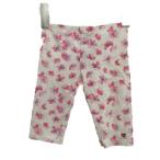  Armani baby ARMANI BABY брюки леггинсы леггинсы ребенок одежда легкий цветочный принт общий рисунок 12M 74cm белый белый розовый /XZ #ECA004
