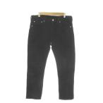 Levi's premium Levis PReMIUM 502 Denim джинсы W32 L32 чёрный черный одноцветный большой E /AO26 #ECB004 мужской 