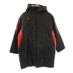  Mizuno MIZUNO с хлопком пальто bench пальто капот M черный красный /ES #ECB004 мужской 