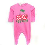  Gucci GUCCI внутренний стандартный товар детская одежда детский комбинезон принт хлопок хлопок длинный рукав 6-9m розовый /TT #ECD004 женский 