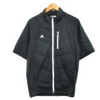  Adidas adidas внутренний стандартный товар Golf одежда пуховик короткий рукав Logo 0 черный чёрный /KT5 #ECD004 мужской 