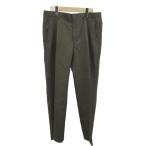  Reagal REGAL брюки слаксы шерсть серый Brown одноцветный полный length tuck ввод /KK #ECA005 мужской 