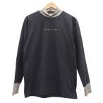 Heal Creek HEAL CREEK Golf одежда cut and sewn длинный рукав 50 темно-синий темно-синий с высоким воротником Logo принт /SM12 #ECA005 мужской 