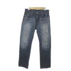  Levi's Levi's 505 Denim джинсы W34 L33 синий голубой индиго распорка цвет .. обработка /AO35 #ECA005 мужской 