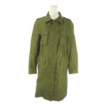  McAfee MACPHEE Tomorrowland Mod's Coat 38 зеленый хаки длинный рукав постоянный цвет заслонка карман /AO17 #ECA005 женский 