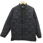  Uniqlo UNIQLO утилизация hybrid пуховик верхняя одежда средний длина S чёрный черный воротник-стойка 311-459677 #ECA005 мужской 
