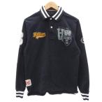  Tommy Hilfiger TOMMY HILFIGER Rugger рубашка рубашка-поло S темно-синий темно-синий двойной цвет Logo вышивка нашивка длинный рукав #GY74 мужской 