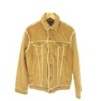  Tommy Hilfiger TOMMY HILFIGER искусственный мутон жакет верхняя одежда M чай Brown длинный рукав боа отделка заслонка карман 2216402 /MN16