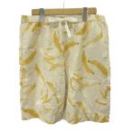  Gelato Pique gelato pique шорты L бежевый желтый желтый banana рисунок draw -тактный кольцо талия /NP #GY74 мужской 
