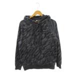  Under Armor UNDER ARMOUR Parker обратная сторона ворсистый спортивная одежда M серый камуфляж длинный рукав тянуть over /AH13 #GY72 мужской 