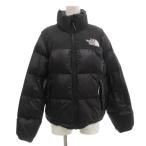  The North Face THE NORTH FACEnp Zion все жакет NUPTSE ON BALL JACKET down глянец Logo вышивка Zip выше S чёрный 